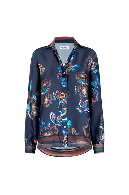 Louise Long Sleeve Collared Top