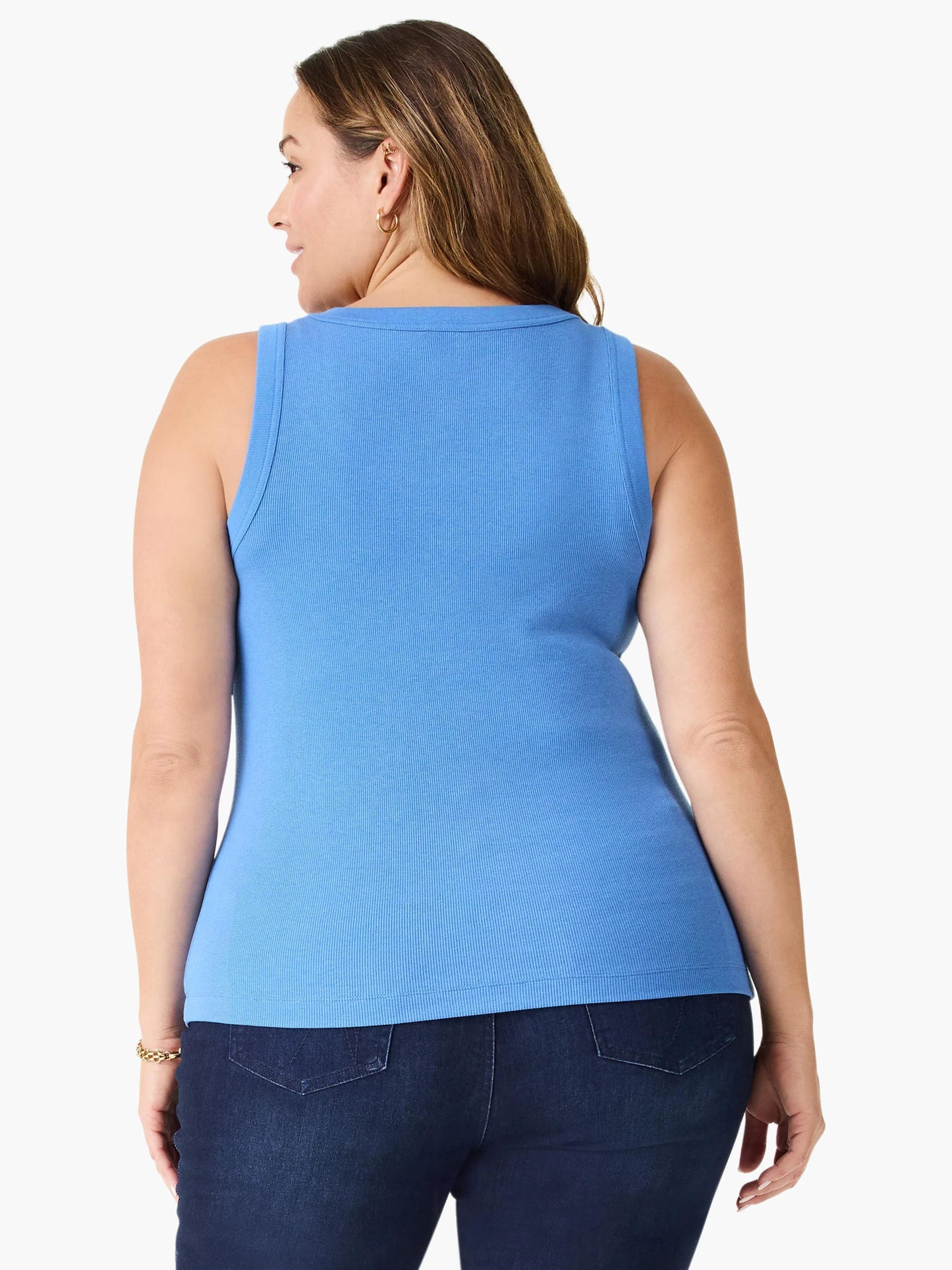 Perfect Knit Rib Scoop Tank