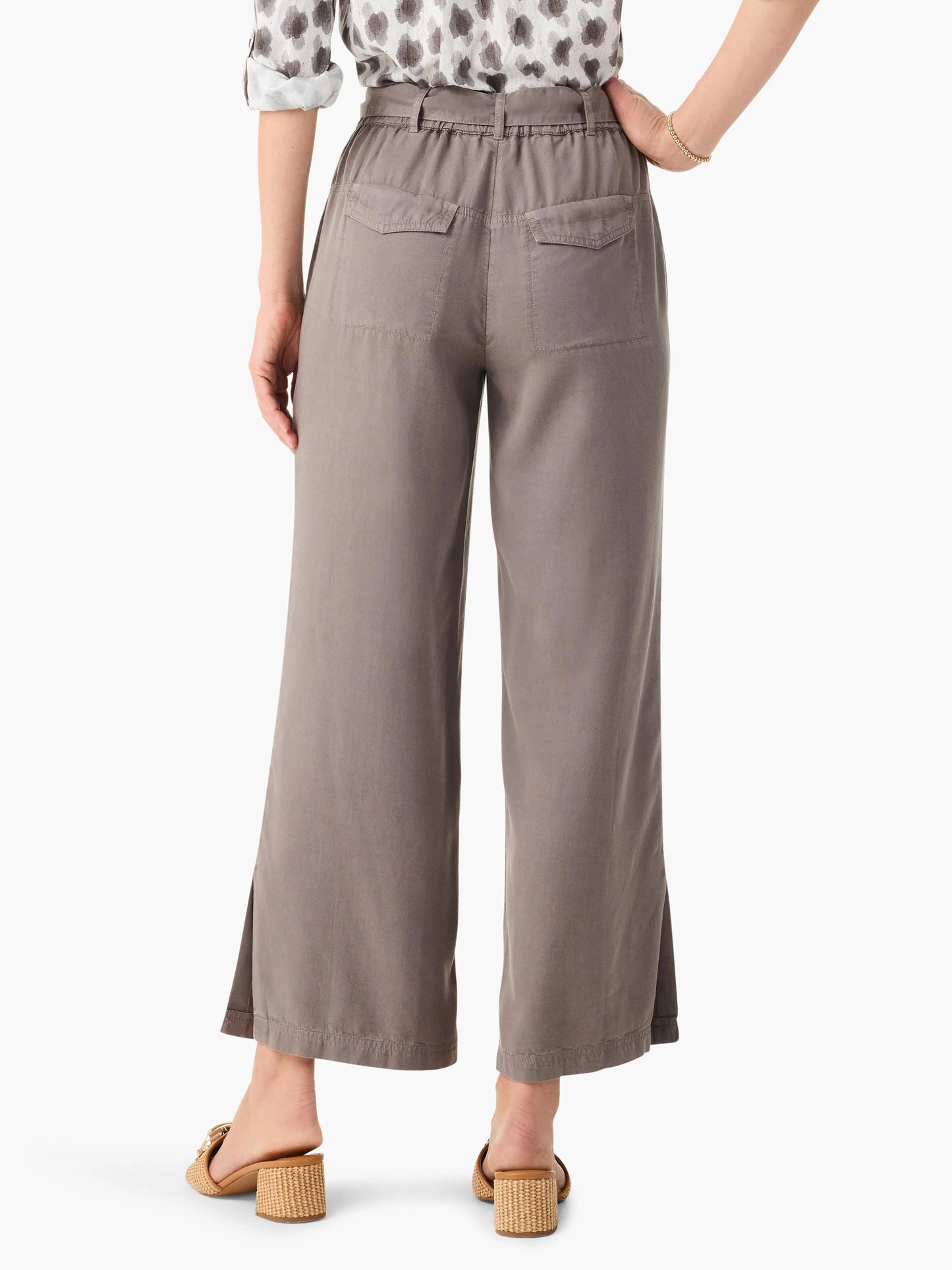 Drapey Utility Wide Leg Pant