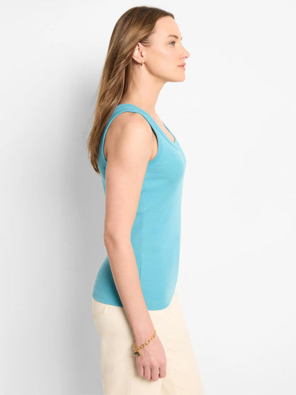 Perfect Knit Rib Scoop Tank