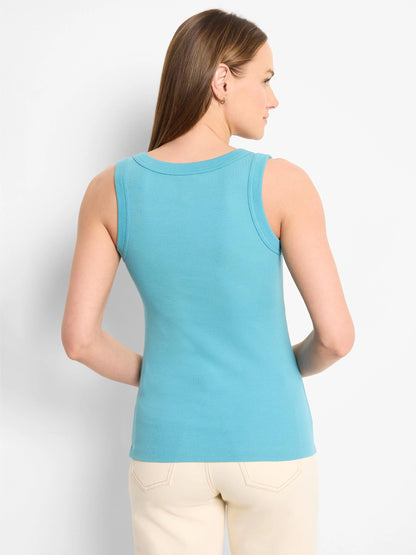 Perfect Knit Rib Scoop Tank