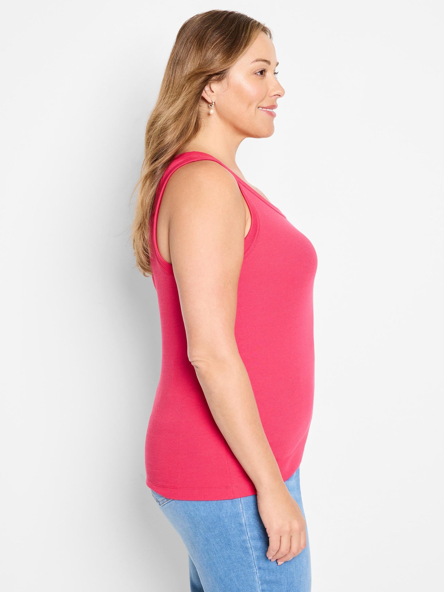 Perfect Knit Rib Scoop Tank