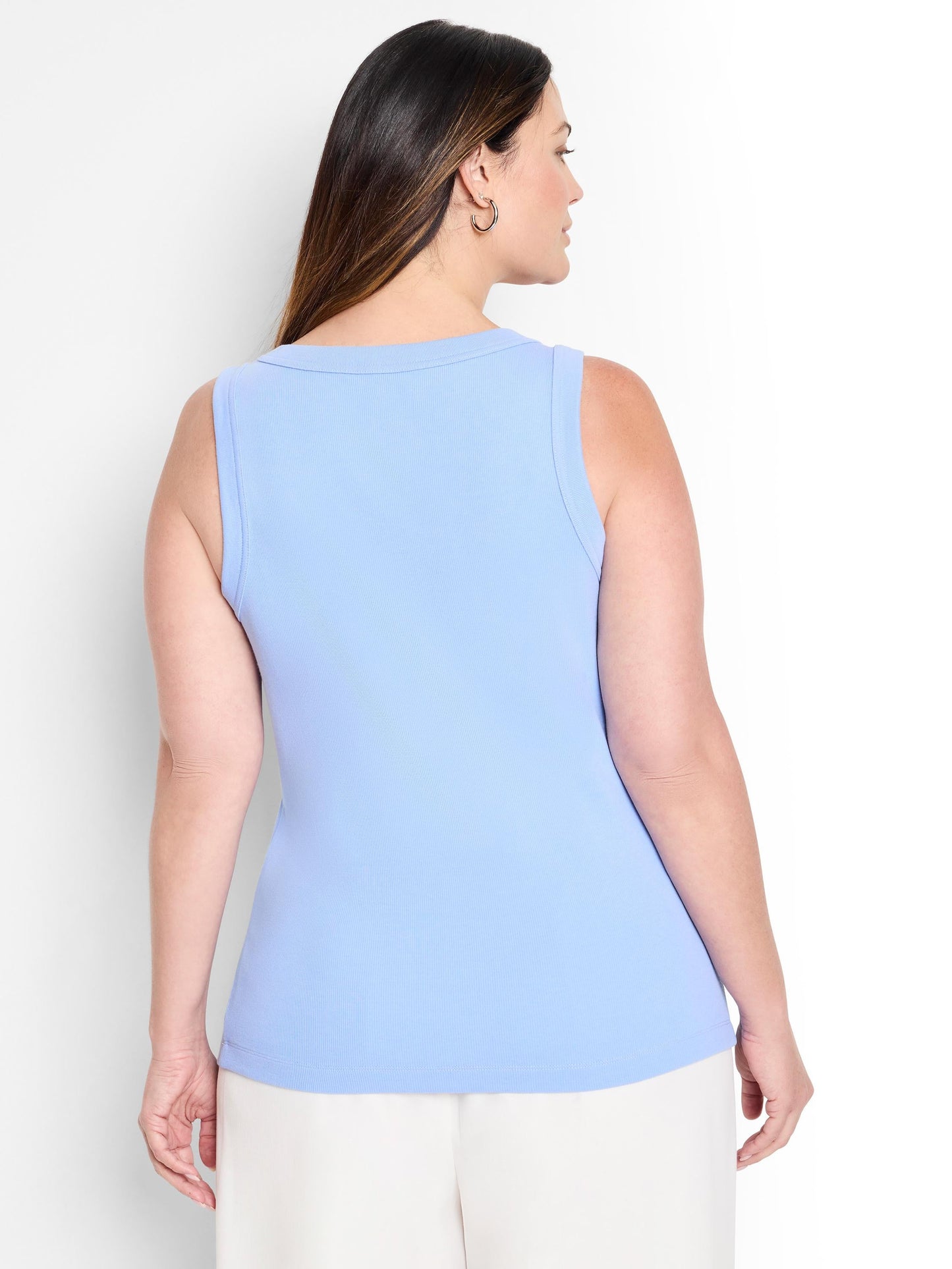 Perfect Knit Rib Scoop Tank
