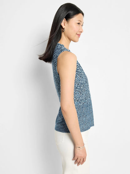 Coastal Geo Knit Tank