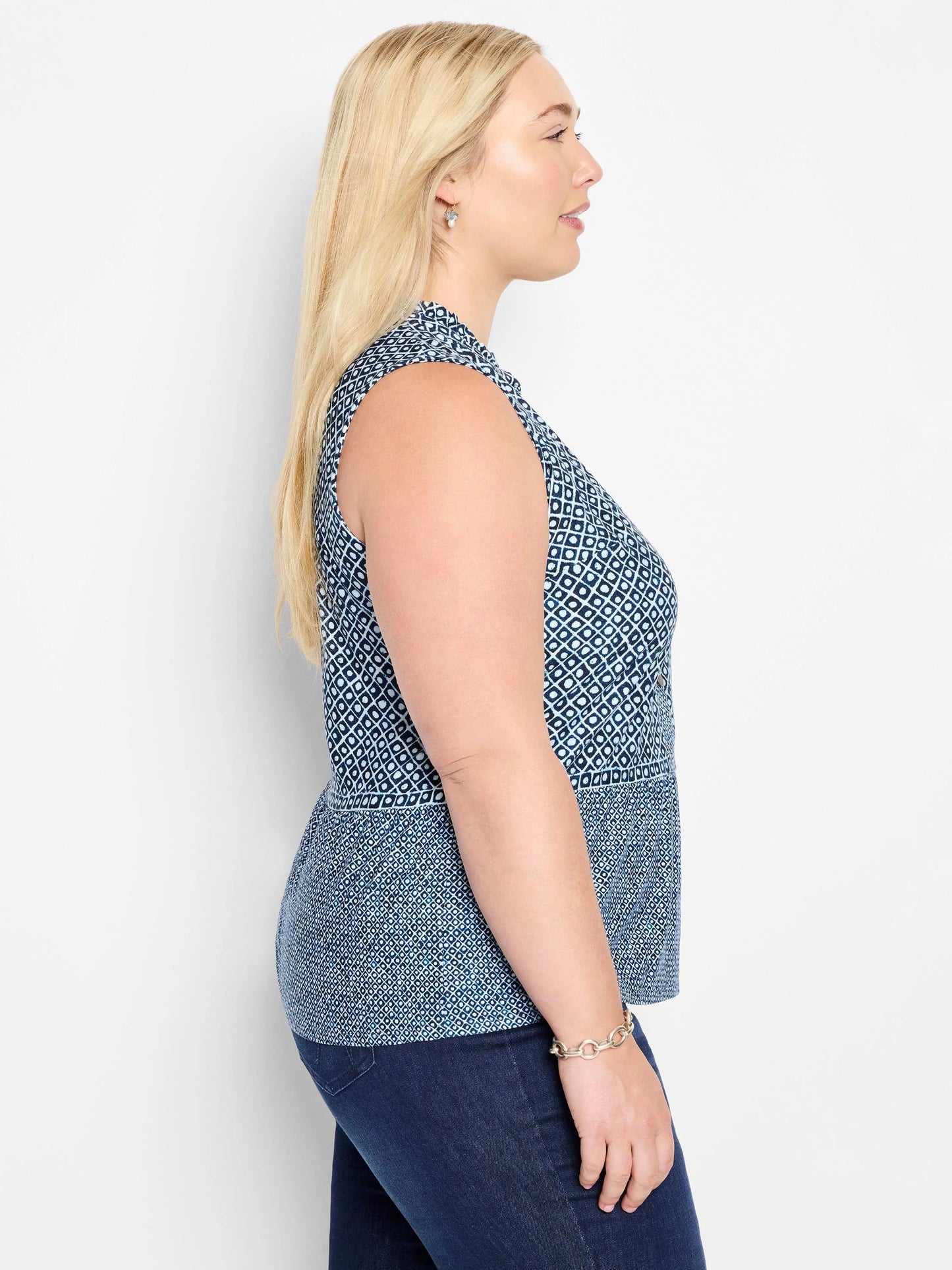 Coastal Geo Knit Tank