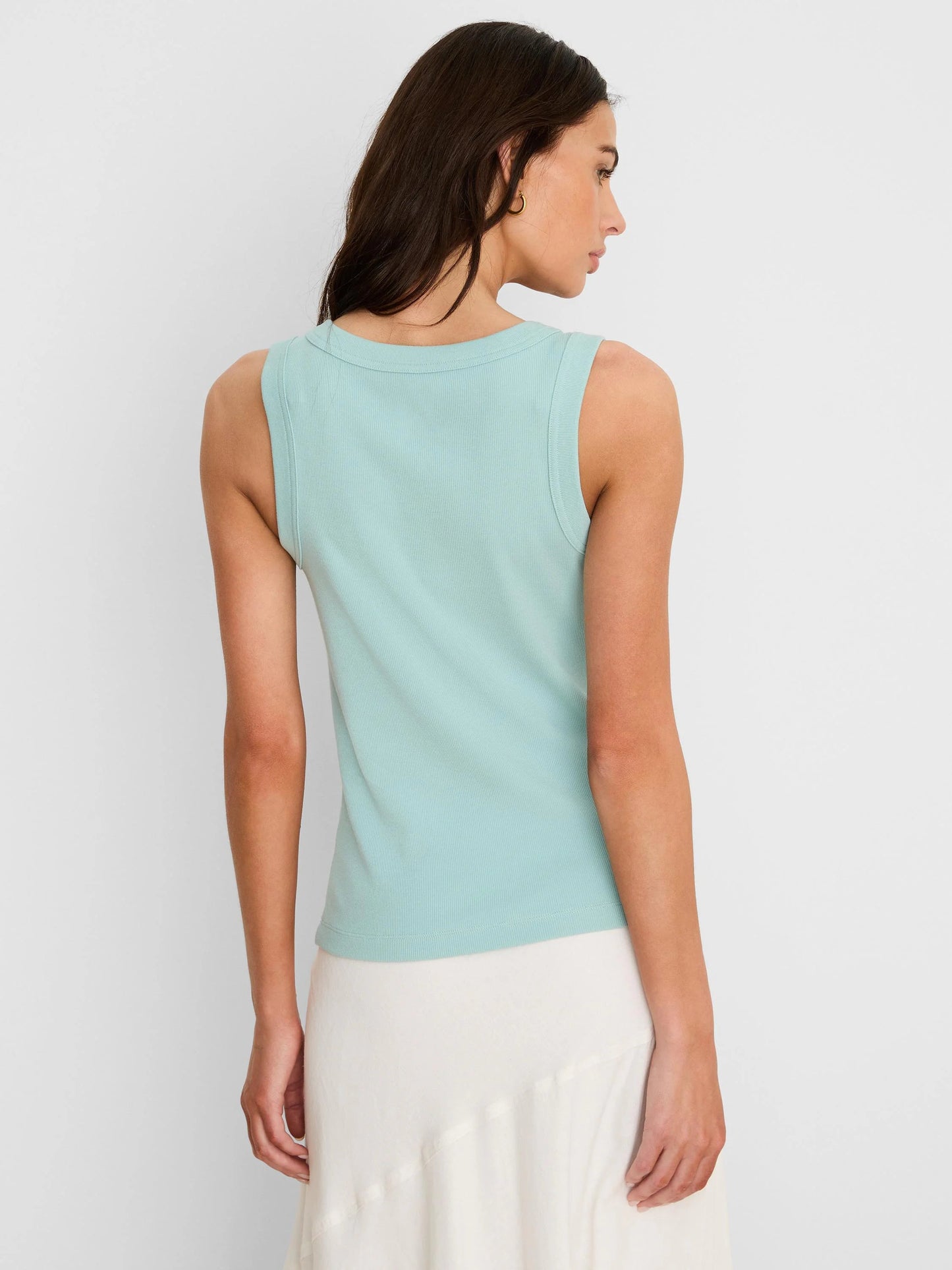 Perfect Knit Rib Scoop Tank