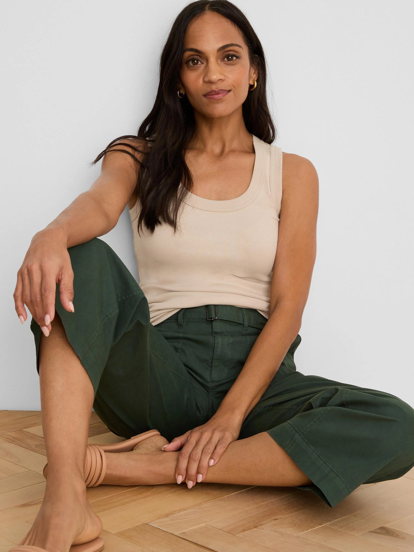 Perfect Knit Rib Scoop Tank