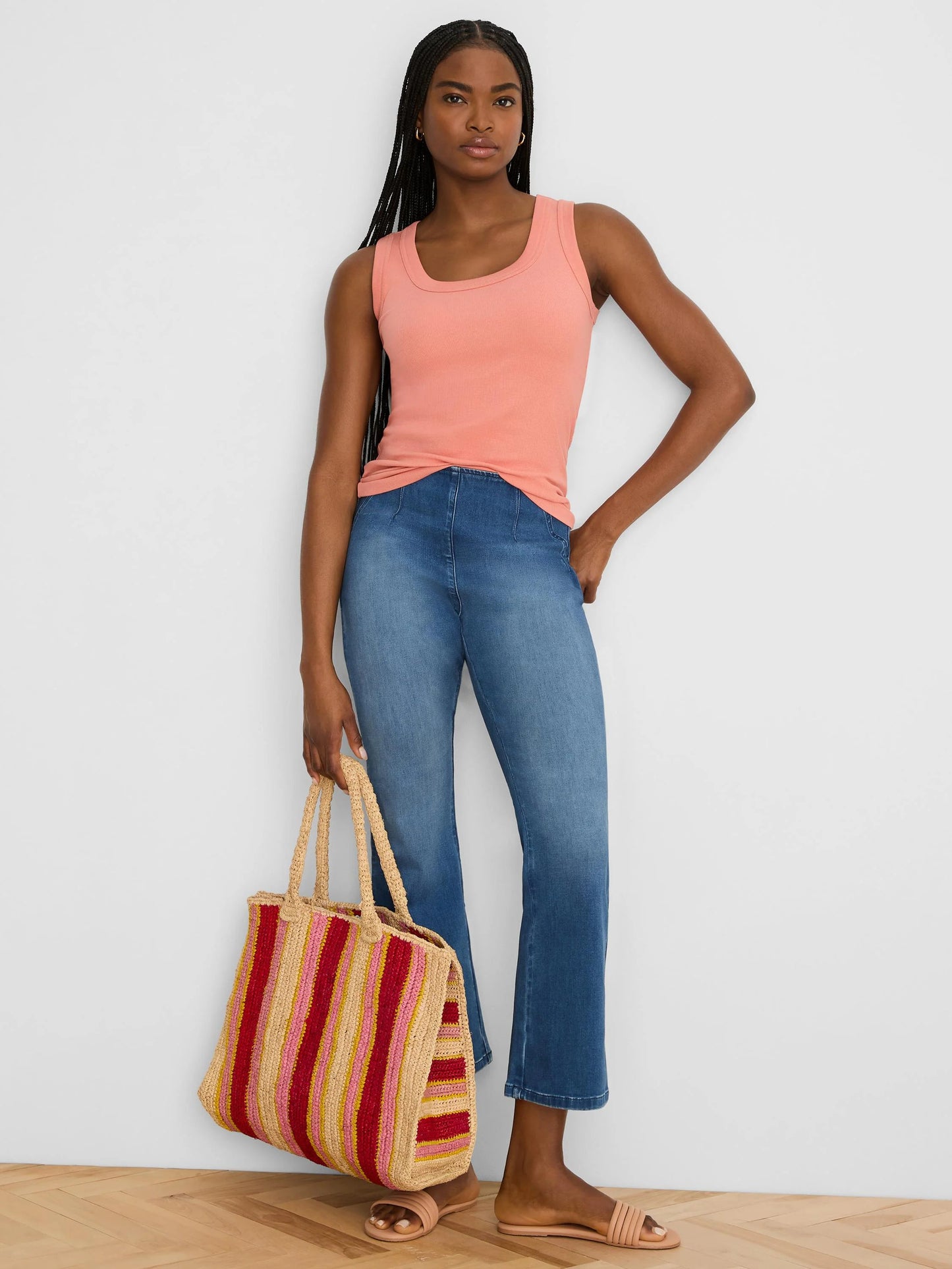 Perfect Knit Rib Scoop Tank
