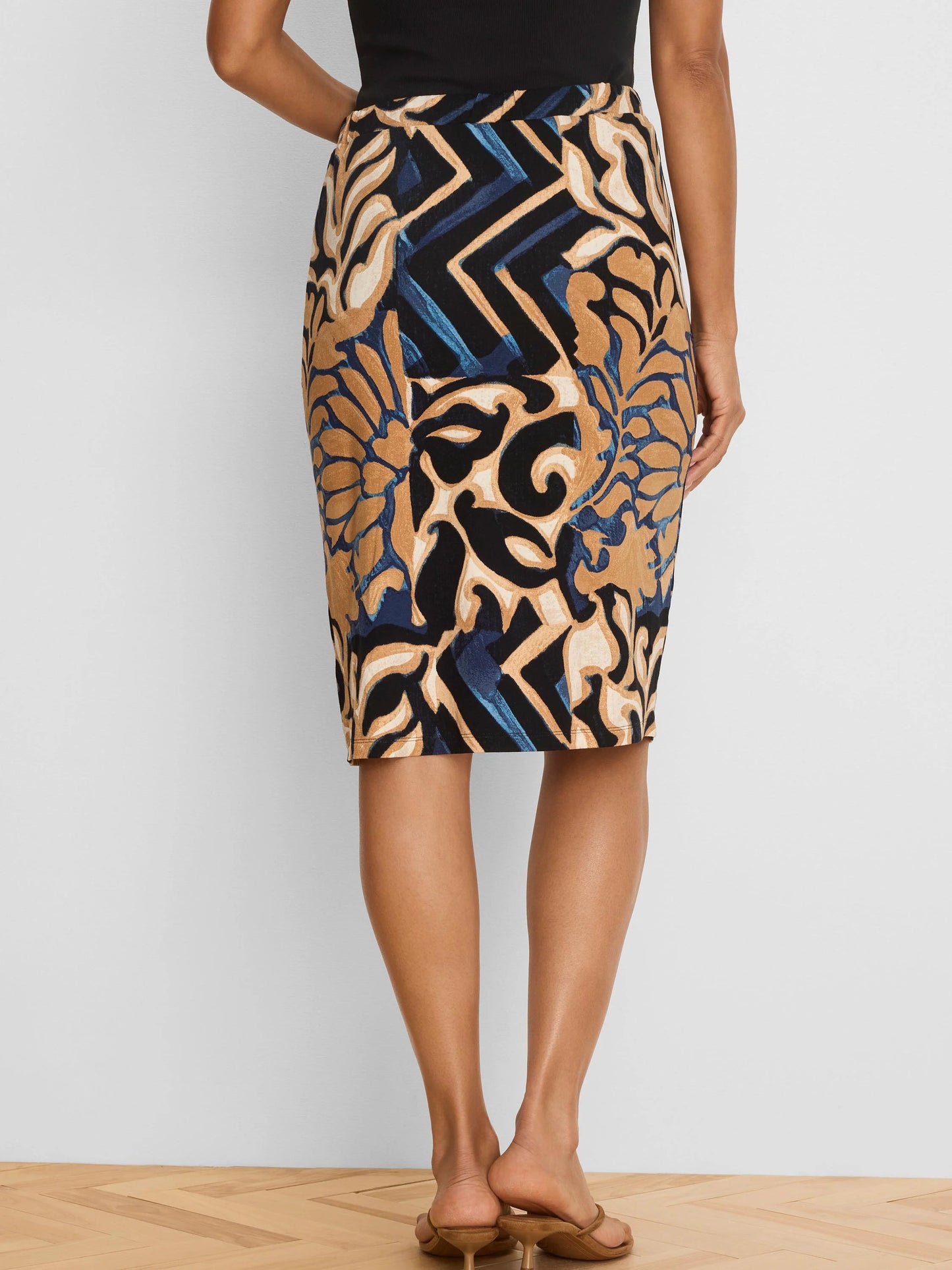 Deco Blooms Knit Skirt