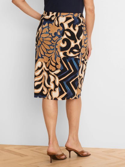 Deco Blooms Knit Skirt