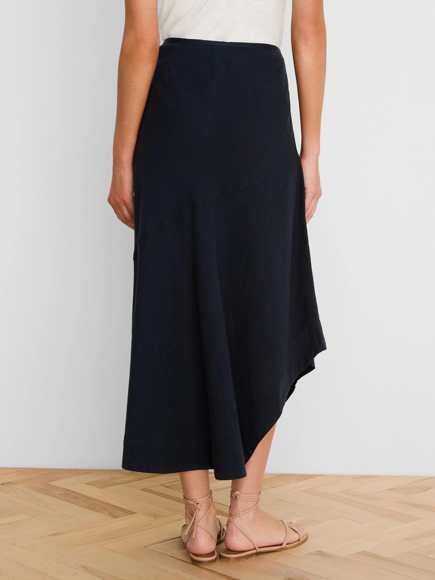 Long Engagement Rumba Linen Skirt