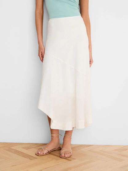 Long Engagement Rumba Linen Skirt