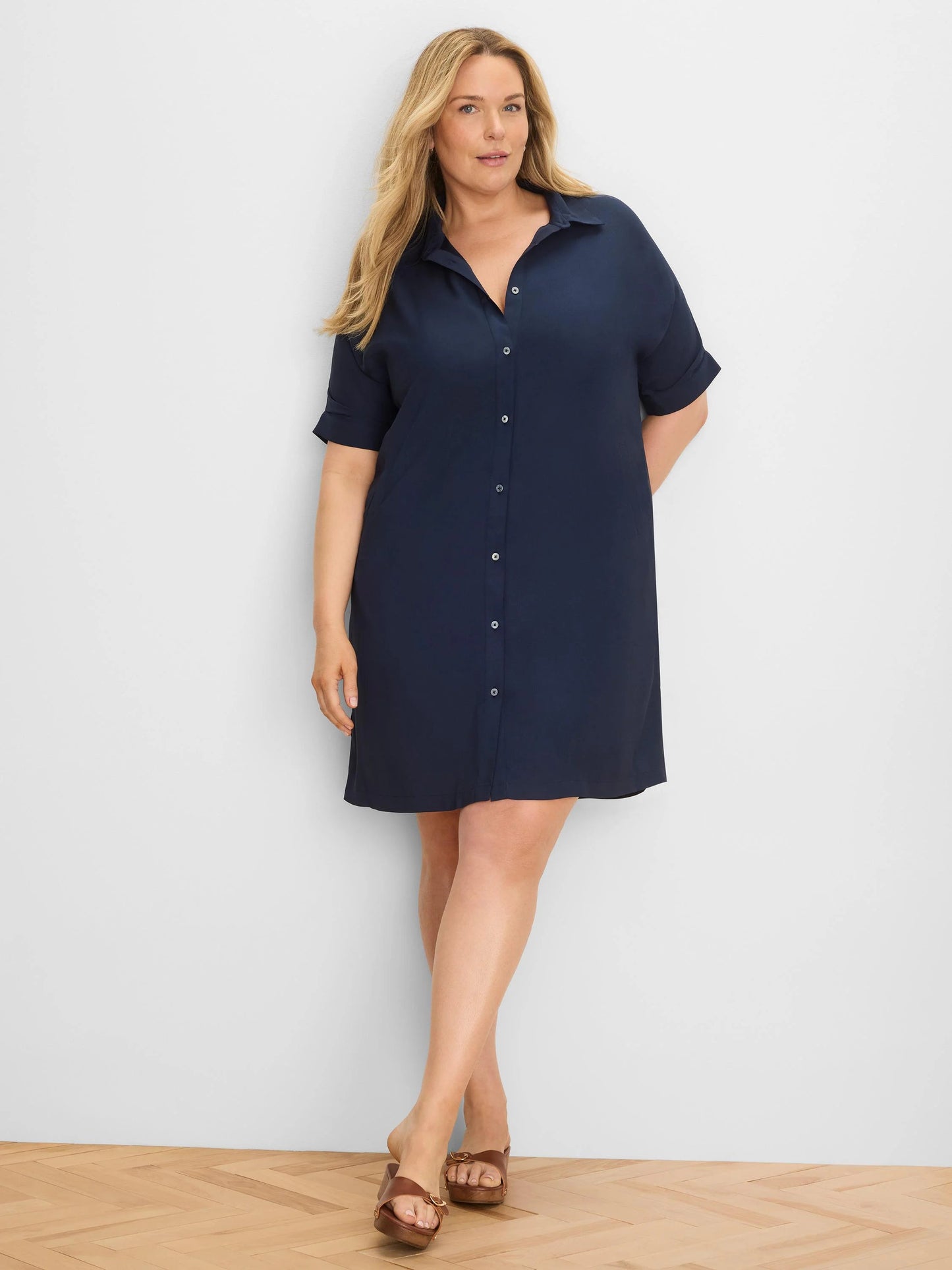 Button Down Devon Dress