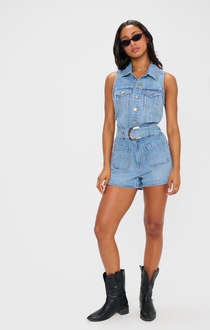 Rancho Mirage Romper ~ Hailstorm