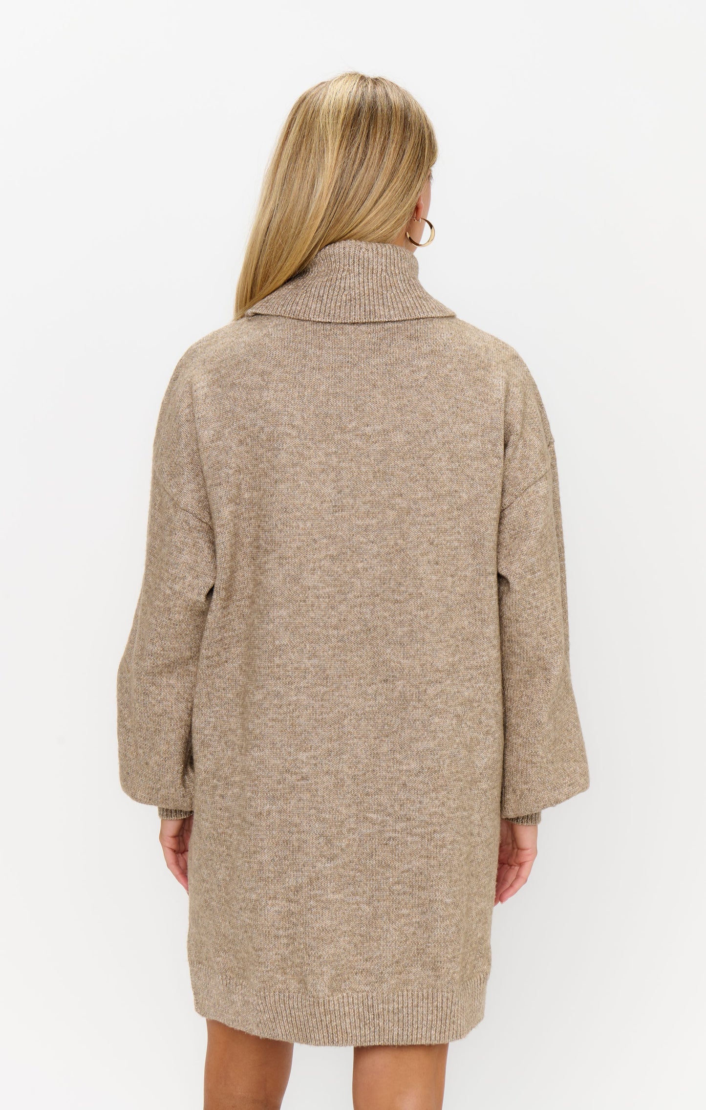 Chester Sweater Dress ~ Oatmeal Knit