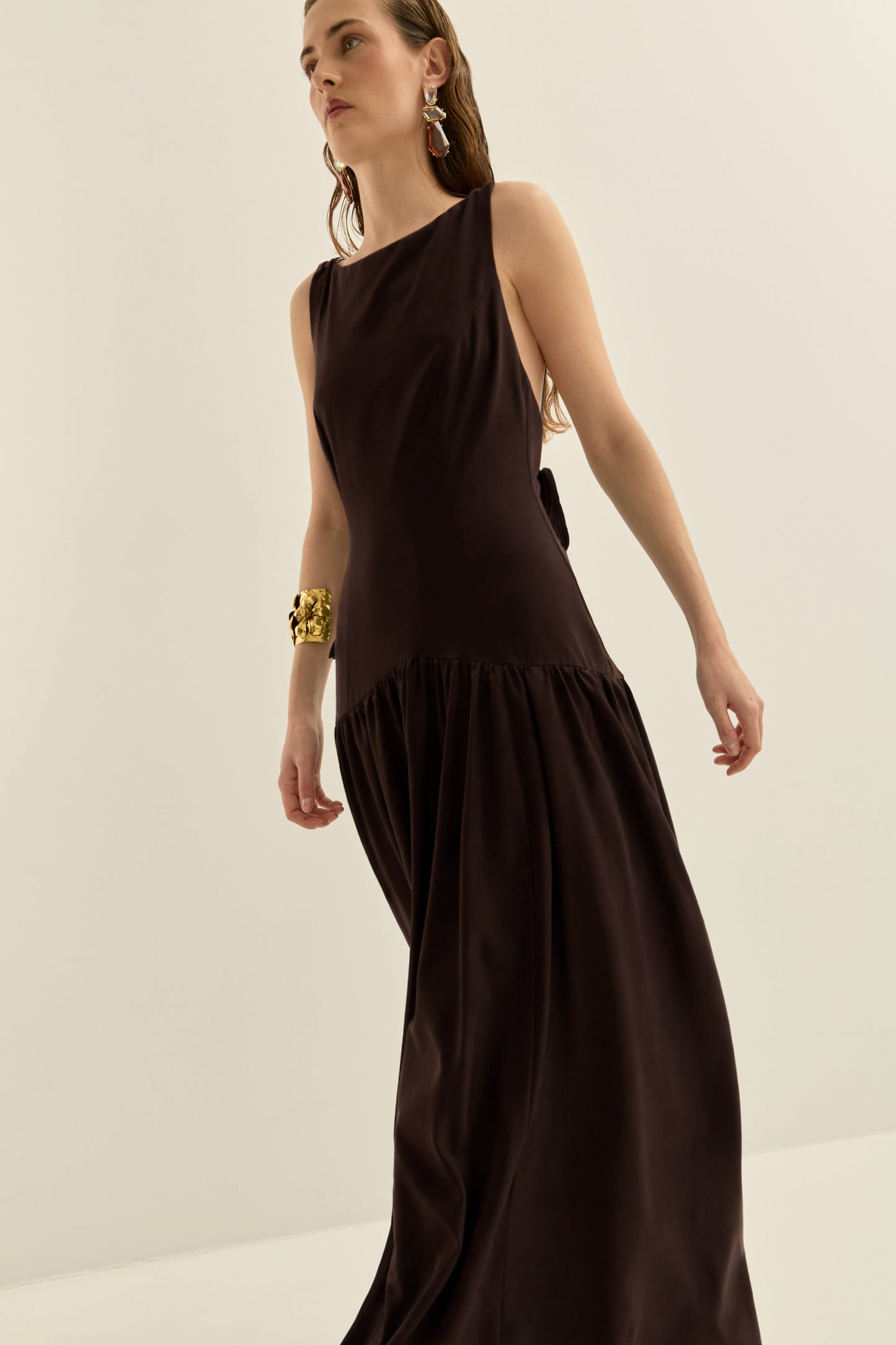 Vestido Mica Choco · Allegra ·