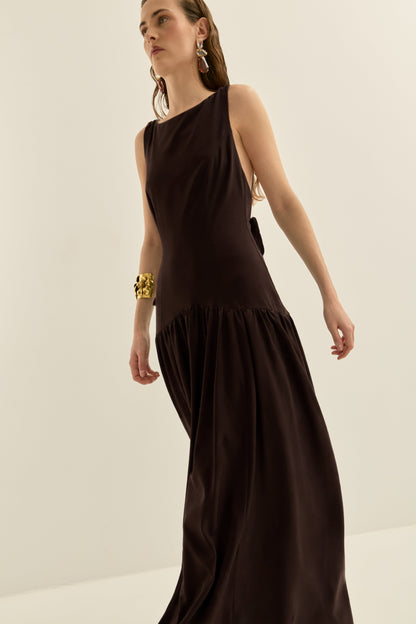 Vestido Mica Choco · Allegra ·
