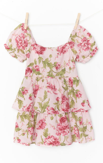Little Miss Mini Dress ~ Garden Romantic