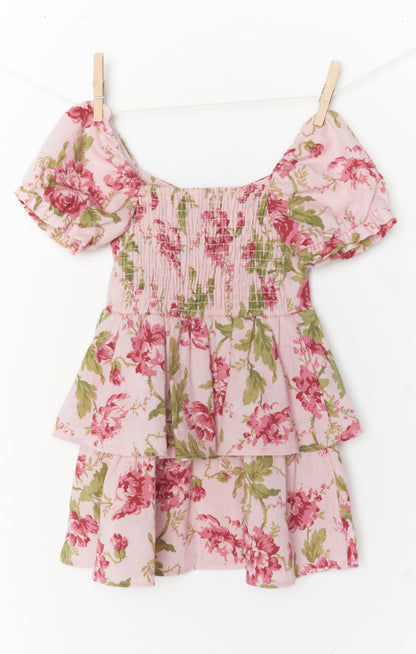 Little Miss Mini Dress ~ Garden Romantic
