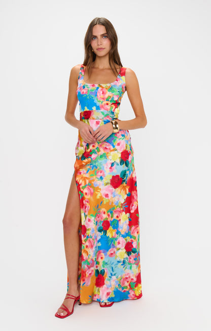 Lana Maxi Dress ~ Sunset Garden Gala