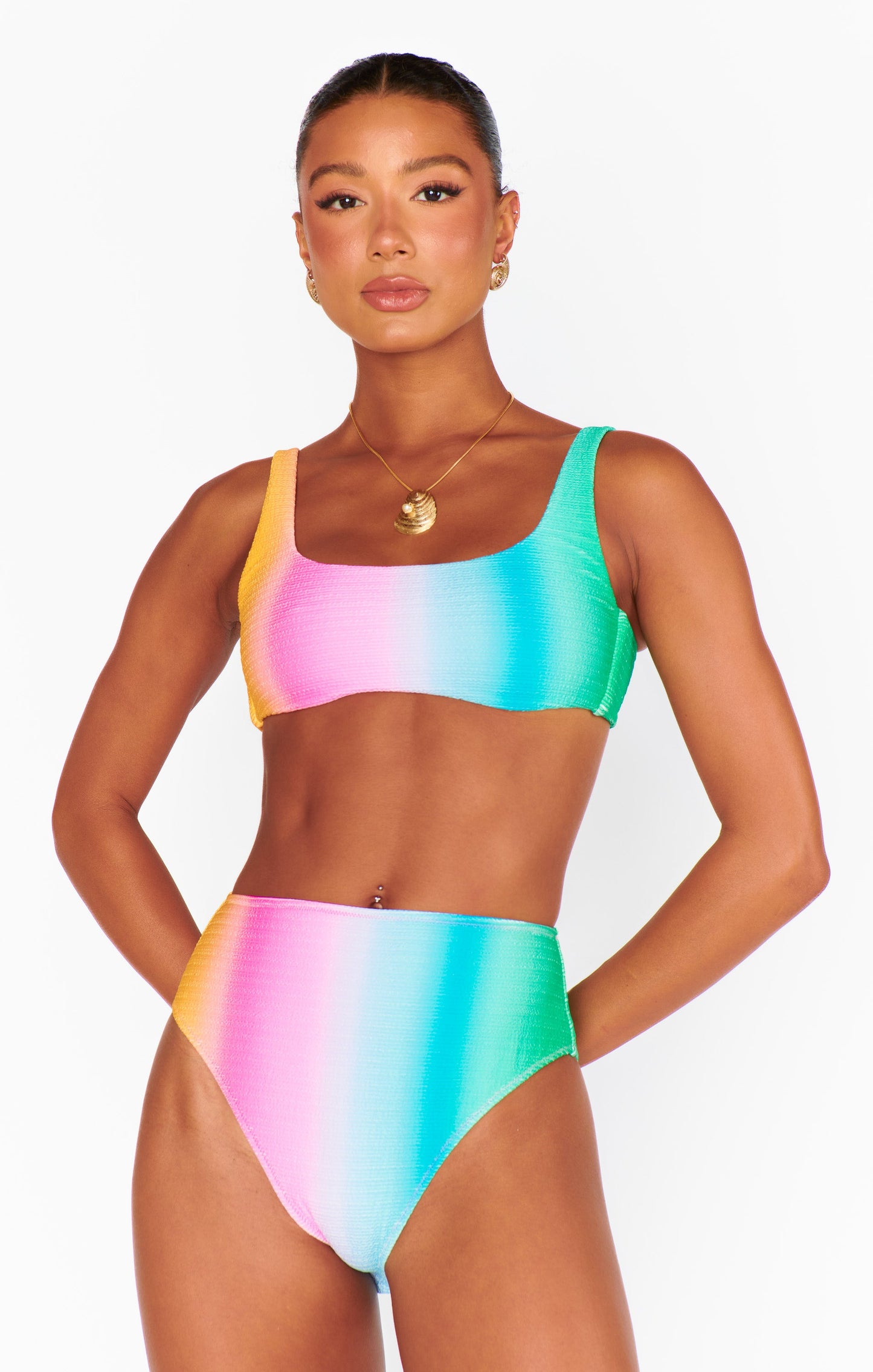 Palma Bottom ~ Ombre Contour Scrunch