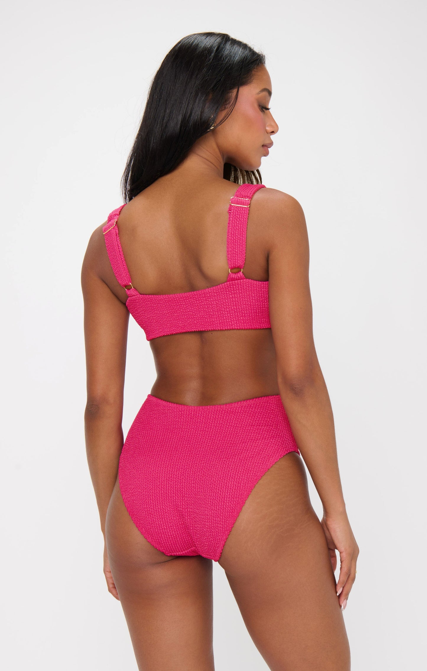 Hot Tub Top ~ Dragonfruit Scrunch