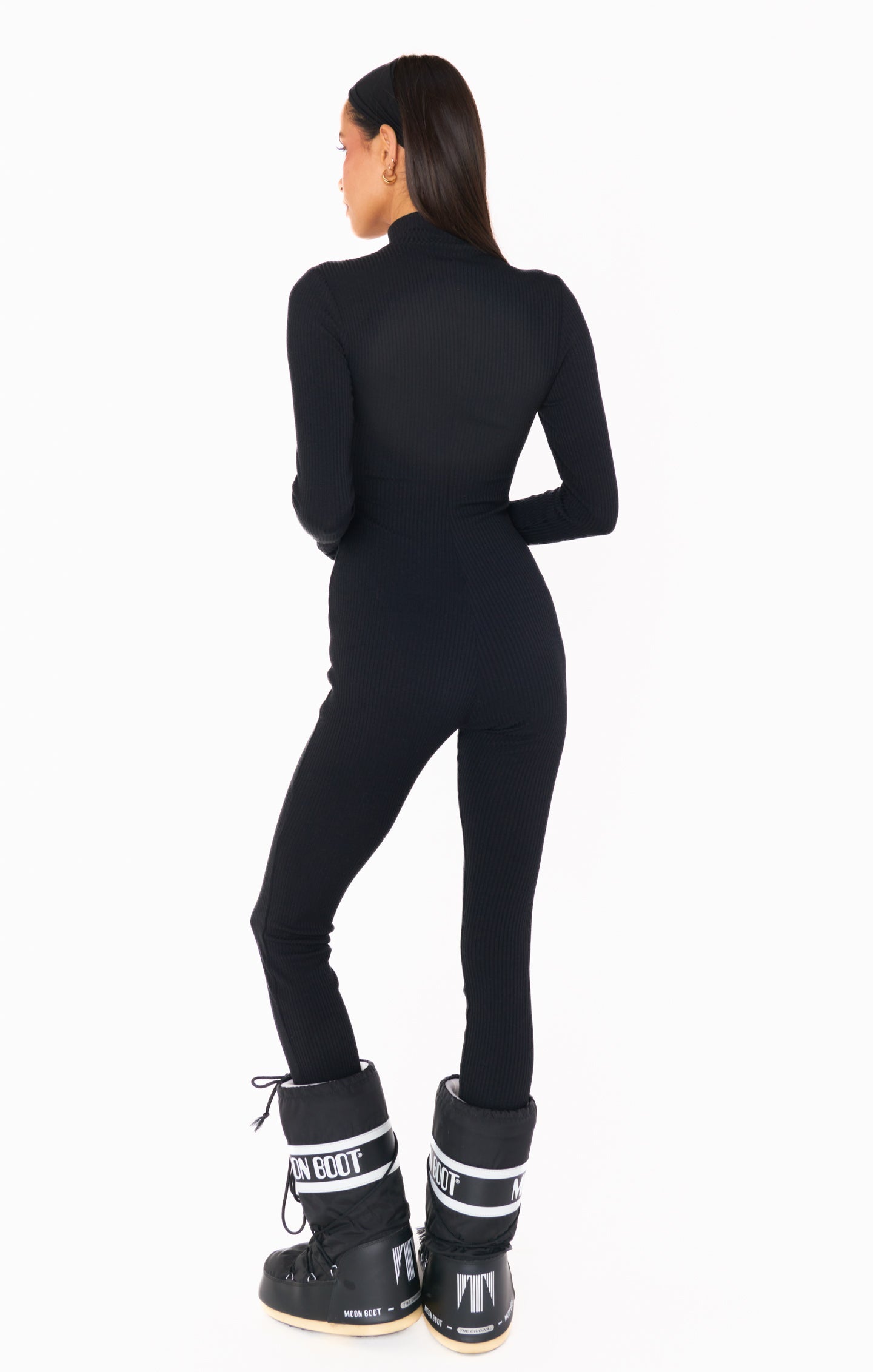 Lodge Onesie ~ Winter Rib Black