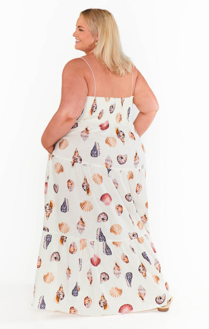 Long Weekend Maxi Dress ~ Shell Linen