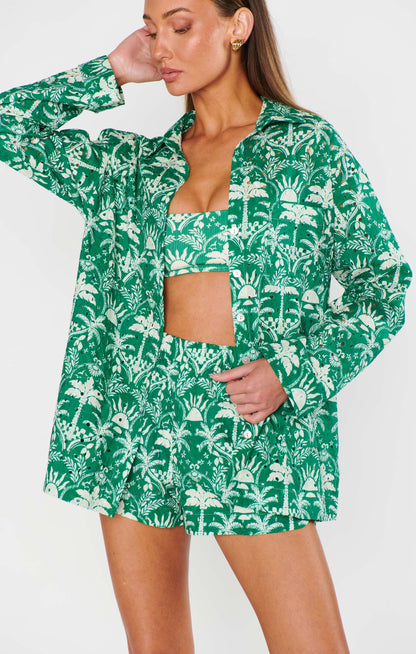 Hendrix Dolphin Shorts ~ Tiki Palms
