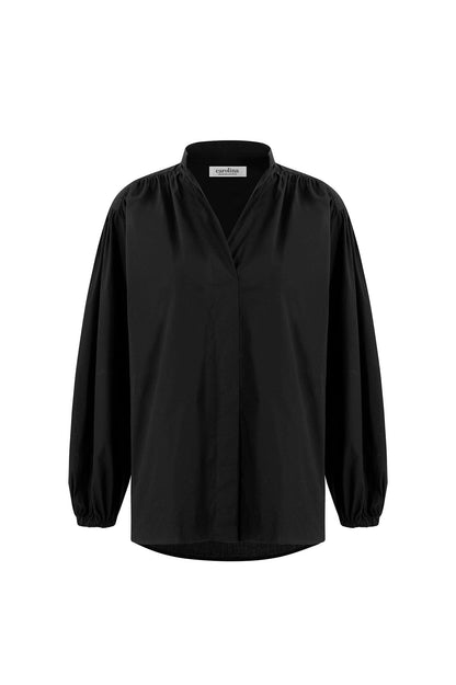 Makayla Long Sleeve Top Black