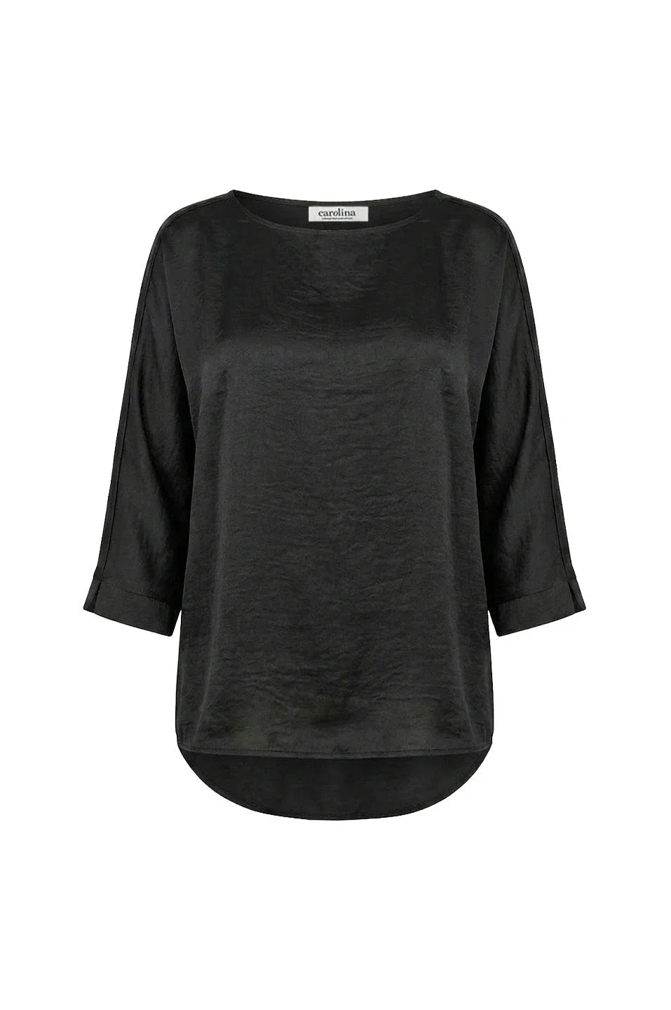 Martina Long Sleeve Top Black - Pre Order