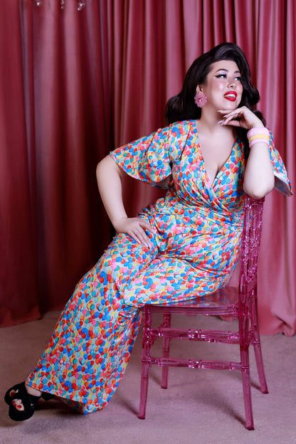 Esther Colourful Balloon Jumpsuit