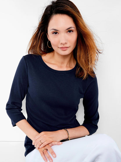 NZT 3/4 Sleeve Boat Tee