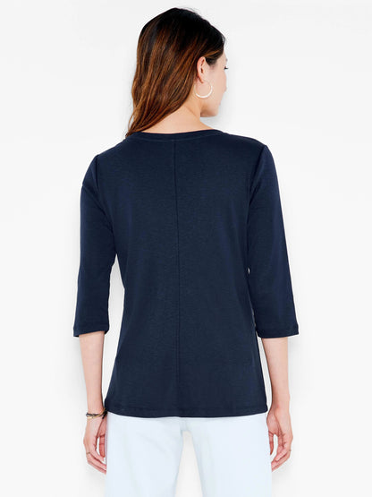 NZT 3/4 Sleeve Boat Tee