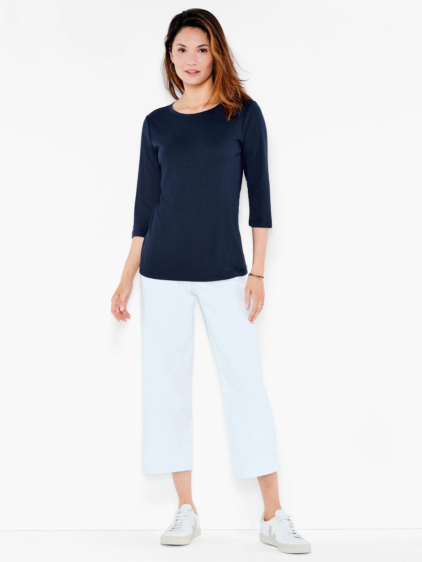 NZT 3/4 Sleeve Boat Tee