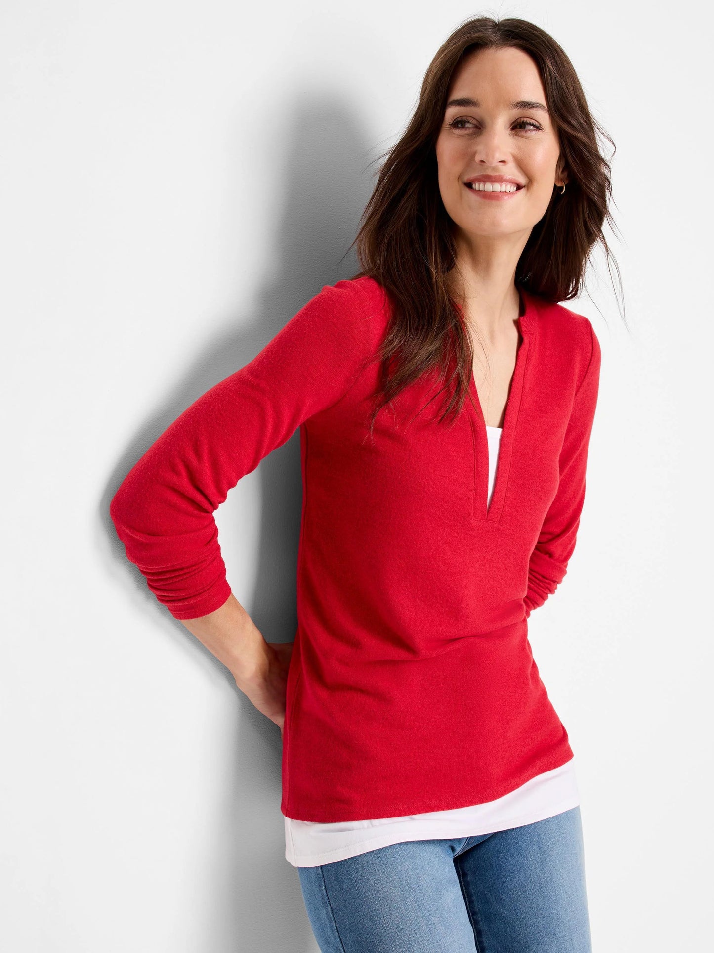 NZT Cozy Mix Media Layer Top