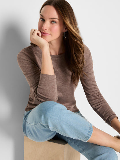 NZT Long Sleeve Modern Boat Tee