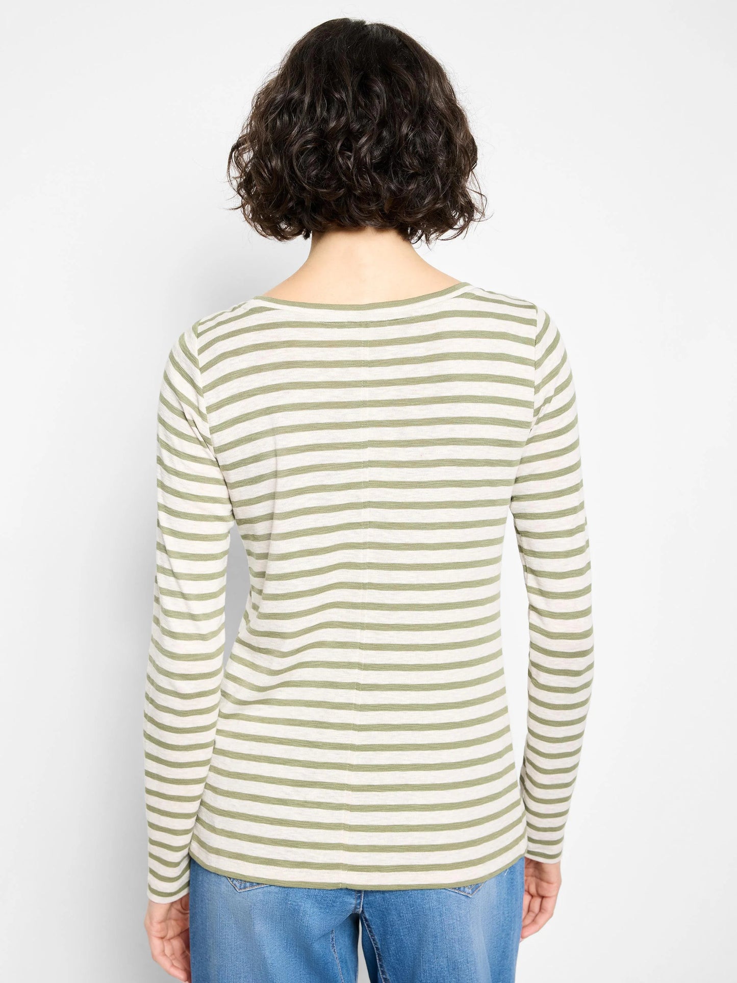 NZT Long Sleeve Stripe Boat Tee