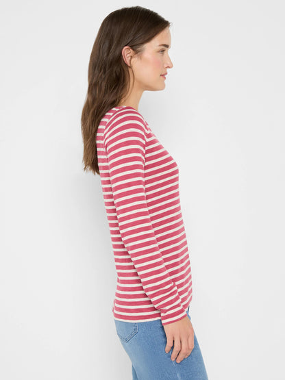 NZT Long Sleeve Stripe Boat Tee