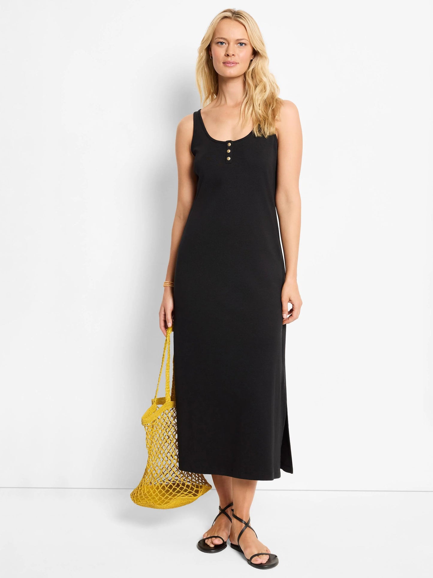 NZT Button Tank Dress