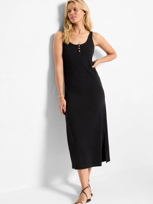 NZT Button Tank Dress