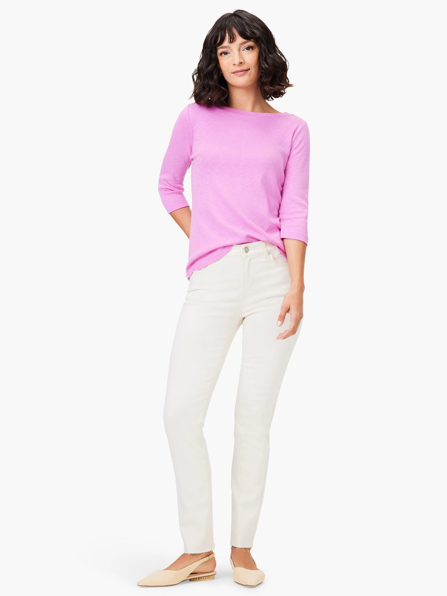 NZT 3/4 Sleeve Boat Tee