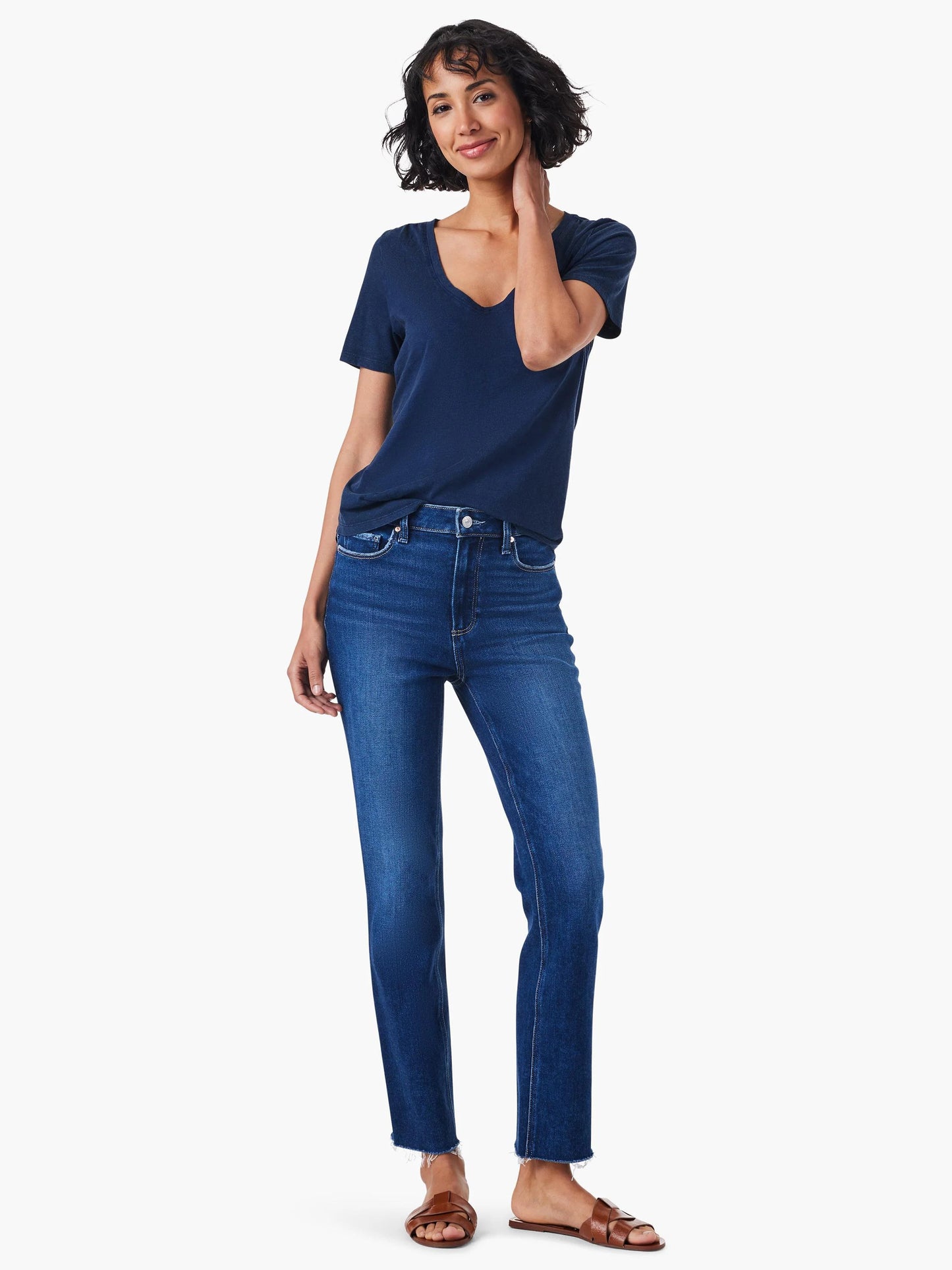 NZT Short Sleeve V-Neck Tee