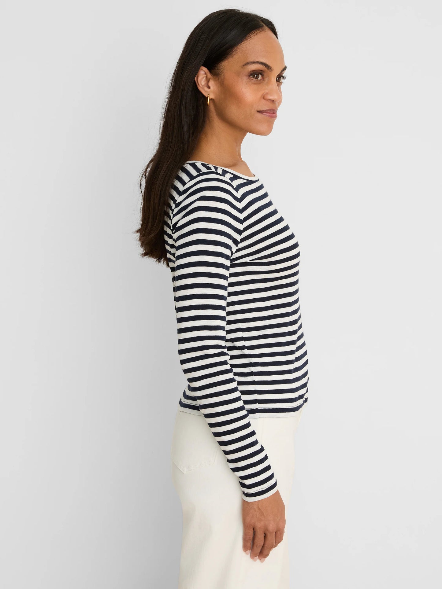 NZT Stripe Cape Rib Modern Boat Tee