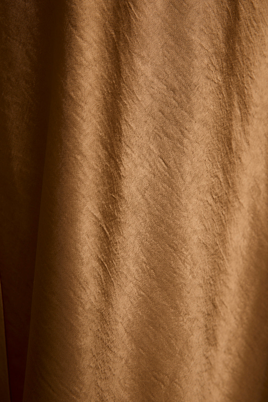 Natalia Bronze Satin Maxi Dress