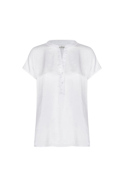 Nicole Short Sleeve Top White