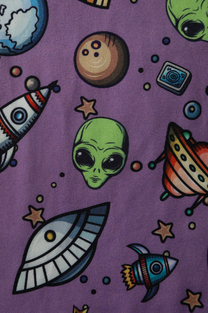 Billie Purple UFO & Alien Dress