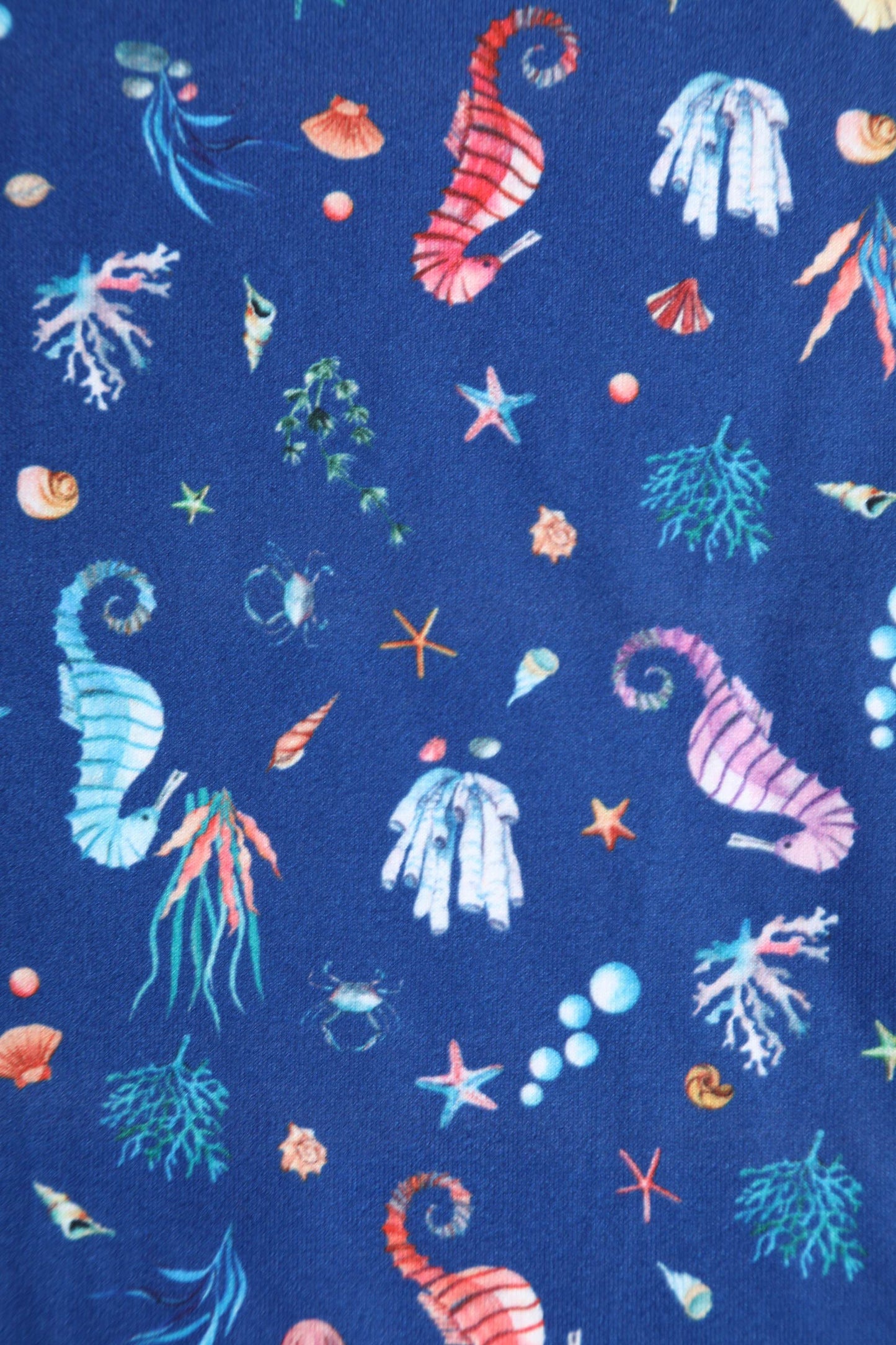 Billie Underwater Seahorse Flared Dress