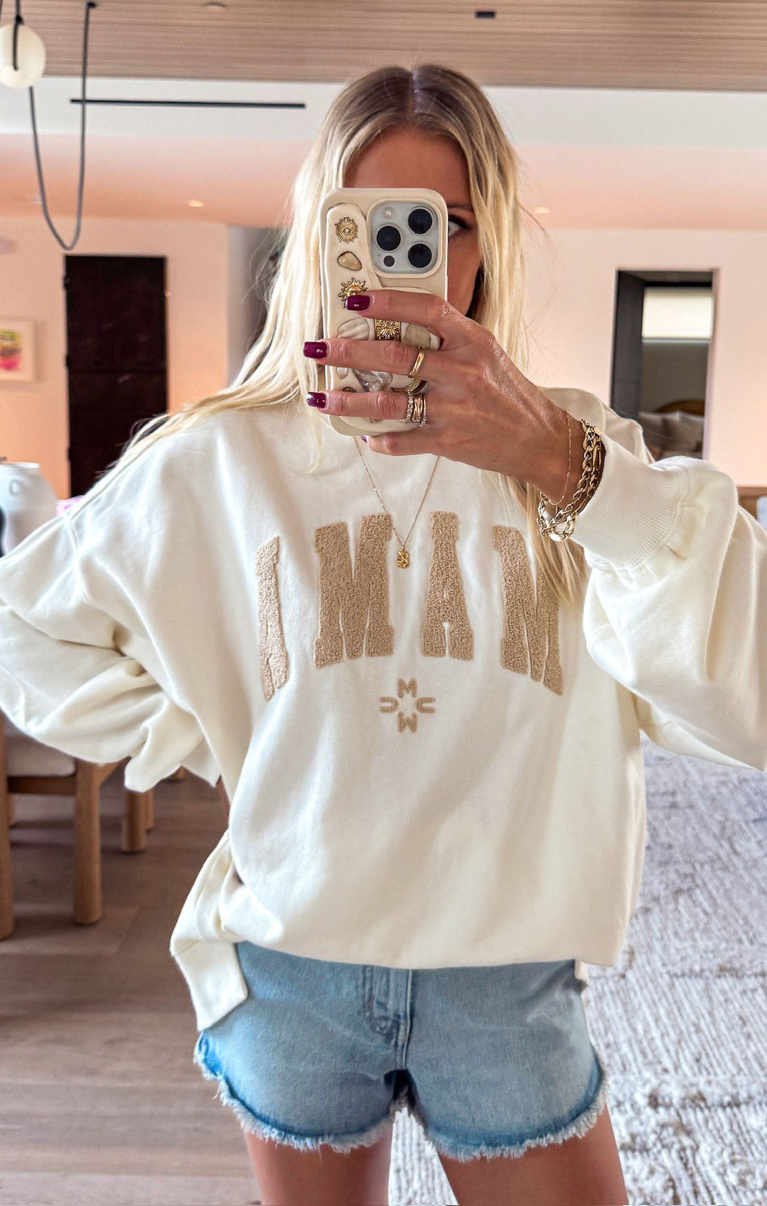 Steve Sweatshirt ~ Mama Graphic