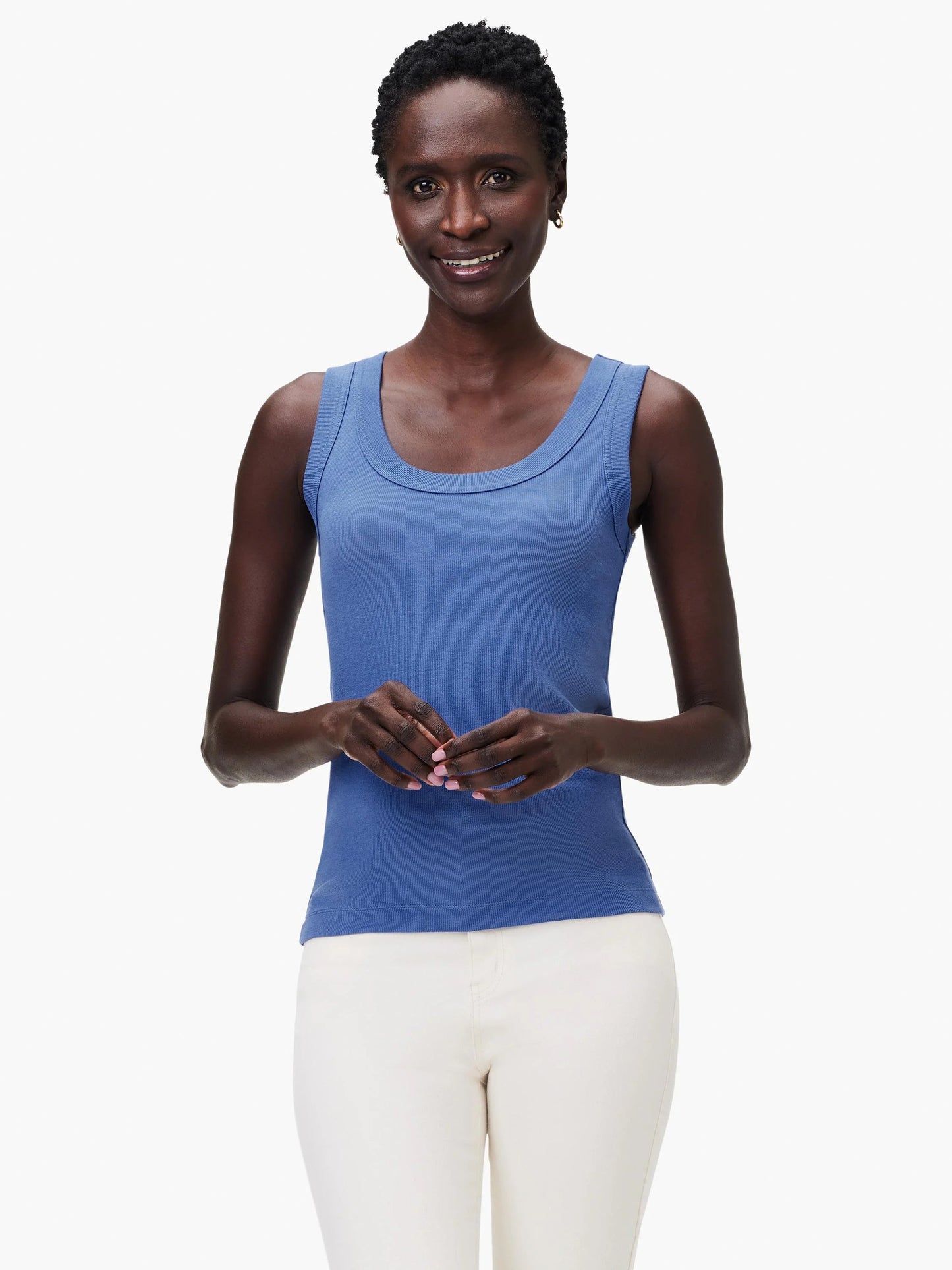 Perfect Knit Rib Scoop Tank